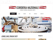 Tablet Screenshot of corderianazionale.com